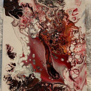 Acrylic Pouring Artwork